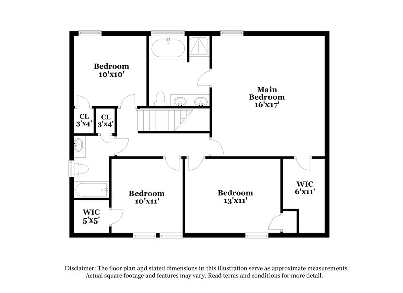 2,400/Mo, 8813 Cressent Glen Ct Antioch, TN 37013 Floorplan View 2