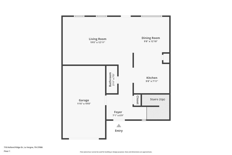 1,755/Mo, 710 Holland Ridge Dr La Vergne, TN 37086 Floor Plan View