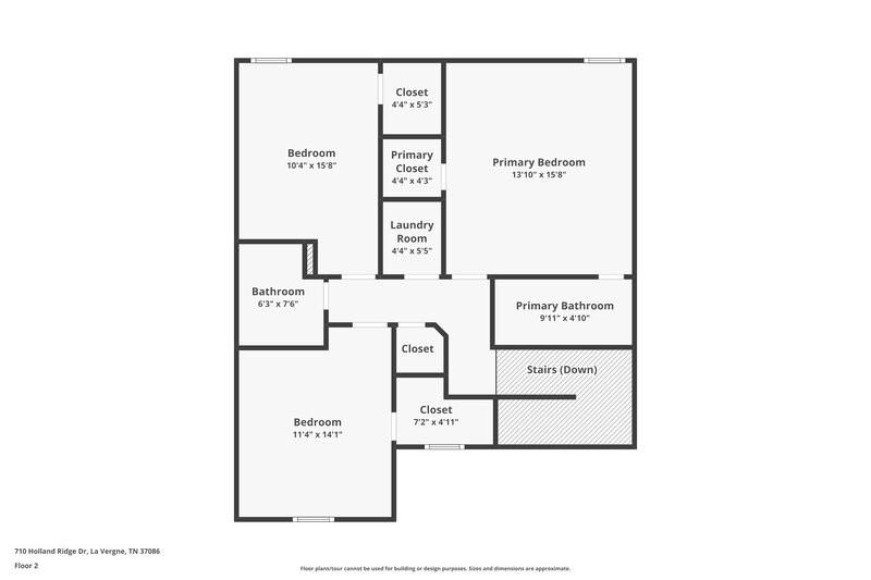 1,755/Mo, 710 Holland Ridge Dr La Vergne, TN 37086 Floor Plan View 2
