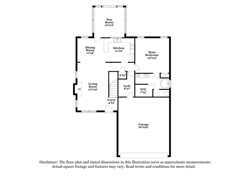2,330/Mo, 245 Heritage Cir E La Vergne, TN 37086 Floor Plan View