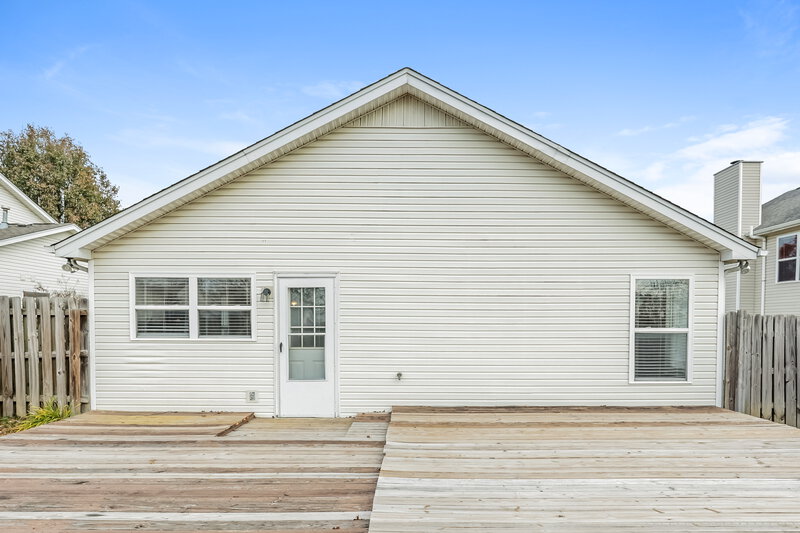 2,300/Mo, 1845 Brookmeadow Ln Hermitage, TN 37076 Rear View