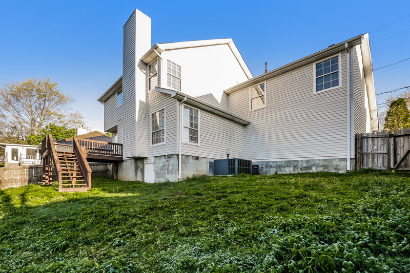 2,345/Mo, 5128 Pebble Creek Dr Antioch, TN 37013 Rear View