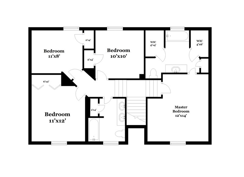 2,090/Mo, 3532 Mount View Ridge Dr Antioch, TN 37013 Floor Plan View 2