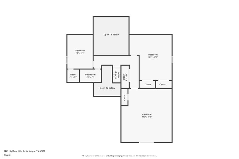 2,135/Mo, 1209 Highland Hills Dr La Vergne, TN 37086 Floorplan View 2