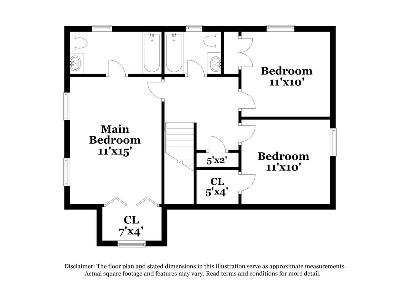 2,000/Mo, 1829 Lakewood Village Dr Antioch, TN 37013 Floorplan View