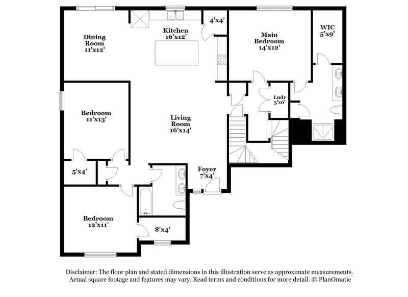 2,490/Mo, 2513 Skyfalls Way Antioch, TN 37013 Floorplan View