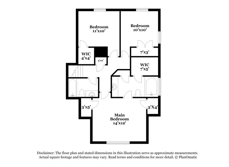 2,010/Mo, 1208 Newlodge Ct Antioch, TN 37013 Floor Plan View