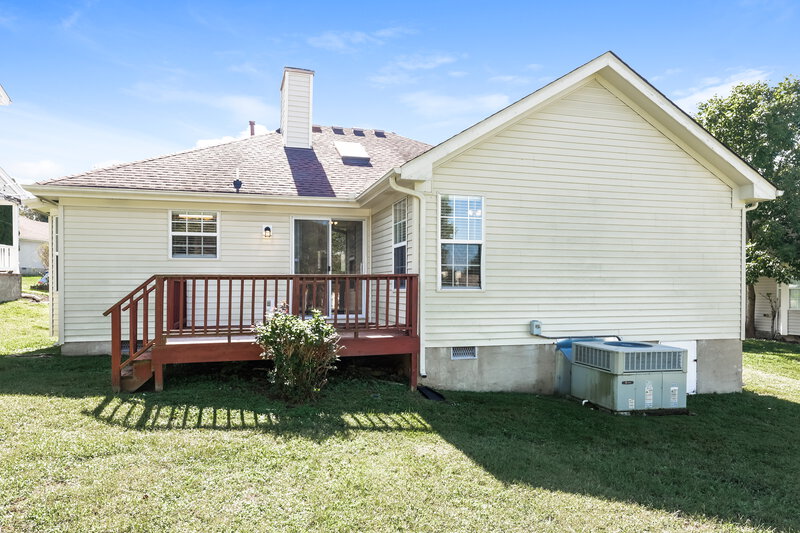 1,820/Mo, 3512 Calais Cir Antioch, TN 37013 Rear View