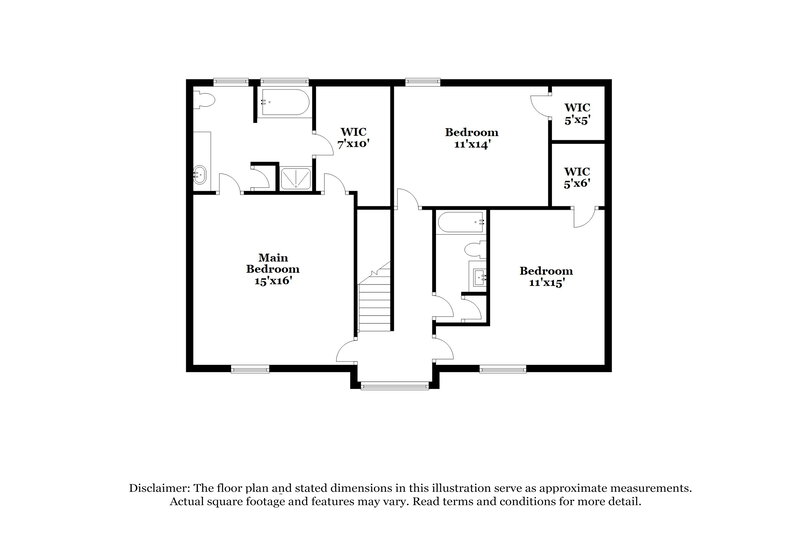 1,900/Mo, 8628 Lawson Dr Antioch, TN 37013 Floor Plan View