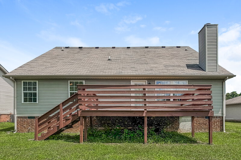 2,515/Mo, 2816 Windcrest Trl Antioch, TN 37013 Rear View