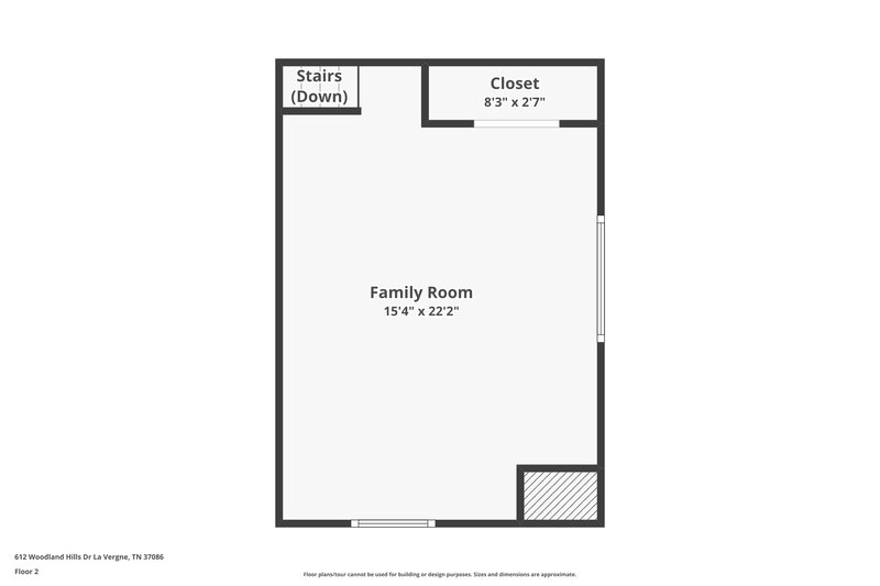 2,460/Mo, 612 Woodland Hills  Dr La Vergne, TN 37086 Floor Plan View 2