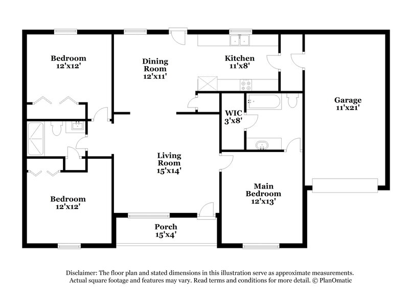 1,955/Mo, 802 Clouddale Ct Smyrna, TN 37167 Floor Plan View