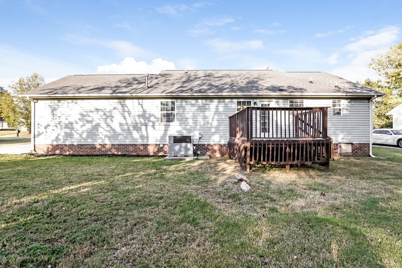 1,695/Mo, 1427 River Rock Blvd Murfreesboro, TN 37128 Rear View