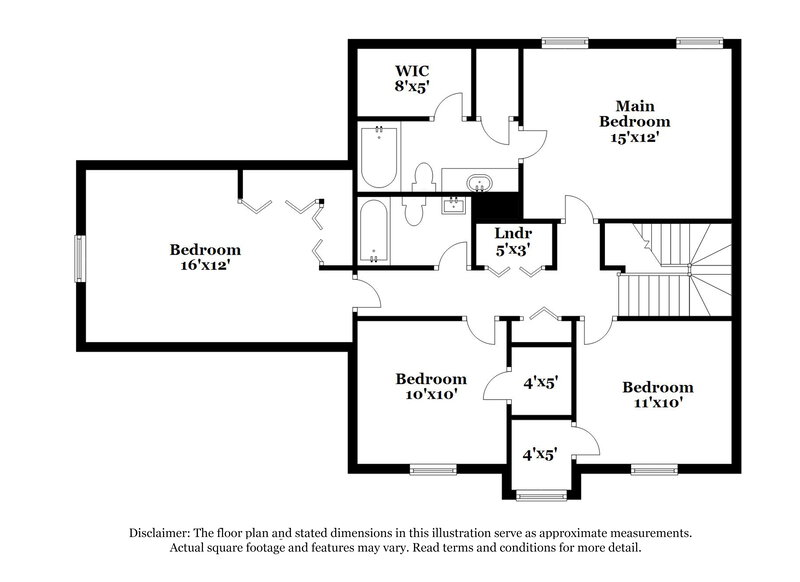 2,155/Mo, 3008 Bromley Way Antioch, TN 37013 Floor Plan View 2
