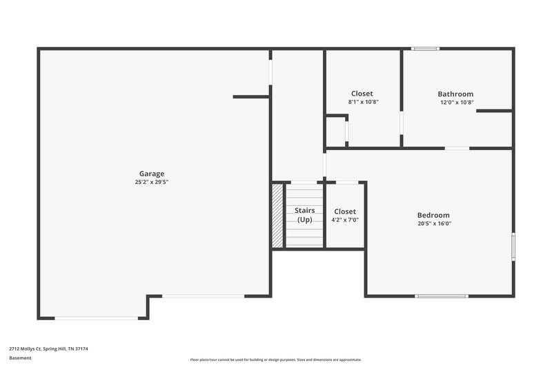 2,145/Mo, 2712 Mollys Ct Spring Hill, TN 37174 Floor Plan View