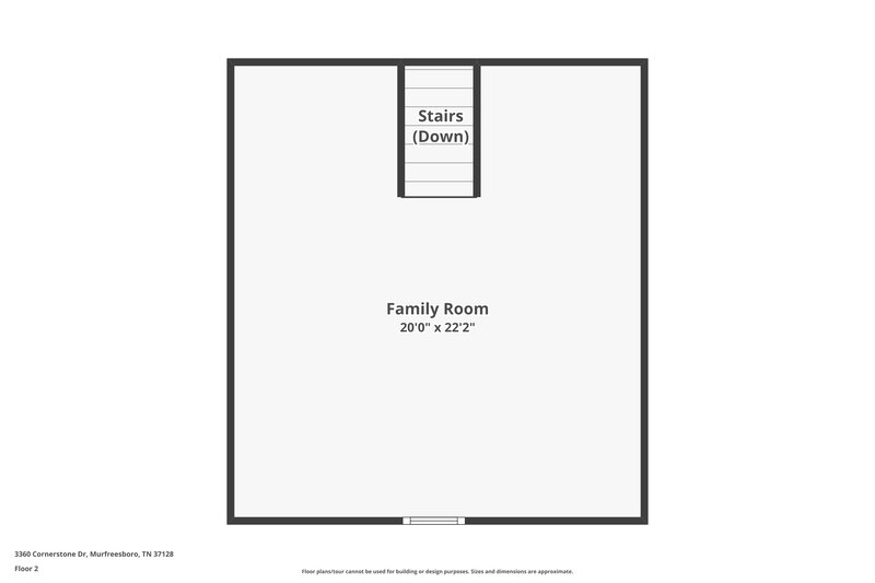 2,245/Mo, 3360 Cornerstone Dr Murfreesboro, TN 37128 Floor Plan View 2