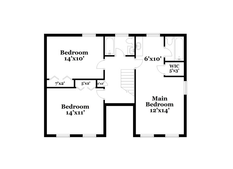 2,165/Mo, 2005 Hidden Cove Rd Mount Juliet, TN 37122 Floor Plan View 2