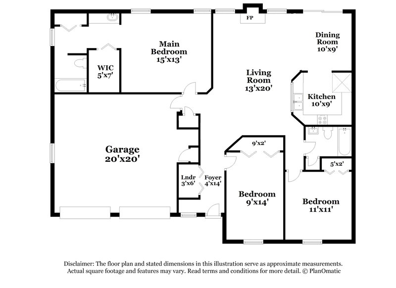 2,930/Mo, 2003 Hidden Cove Rd Mount Juliet, TN 37122 Floor Plan View