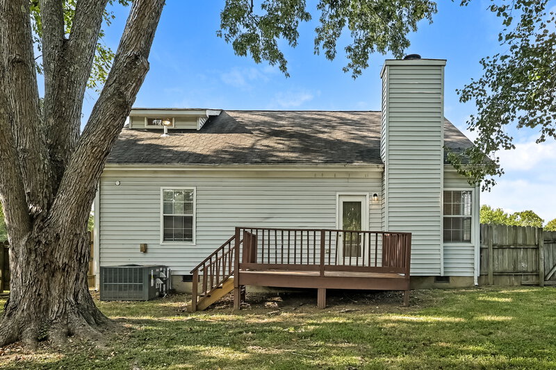 2,055/Mo, 1502 Cedardale Rd Mount Juliet, TN 37122 Rear View