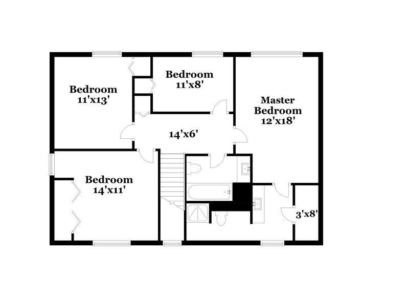 2,740/Mo, 408 Red Cedar Ct Nashville, TN 37214 Floor Plan View 2