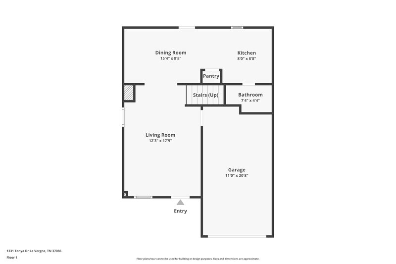 2,690/Mo, 1331 Tonya Dr La Vergne, TN 37086 Floorplan View