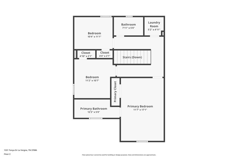 2,690/Mo, 1331 Tonya Dr La Vergne, TN 37086 Floorplan View 2