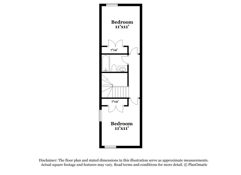 2,175/Mo, 2605 Paddle Wheel Dr Nashville, TN 37214 Floor Plan View 2