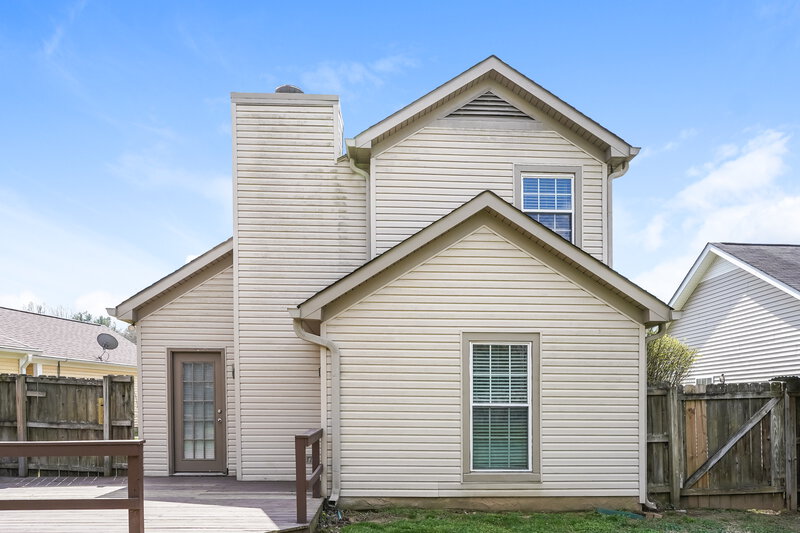 2,175/Mo, 2605 Paddle Wheel Dr Nashville, TN 37214 Rear View