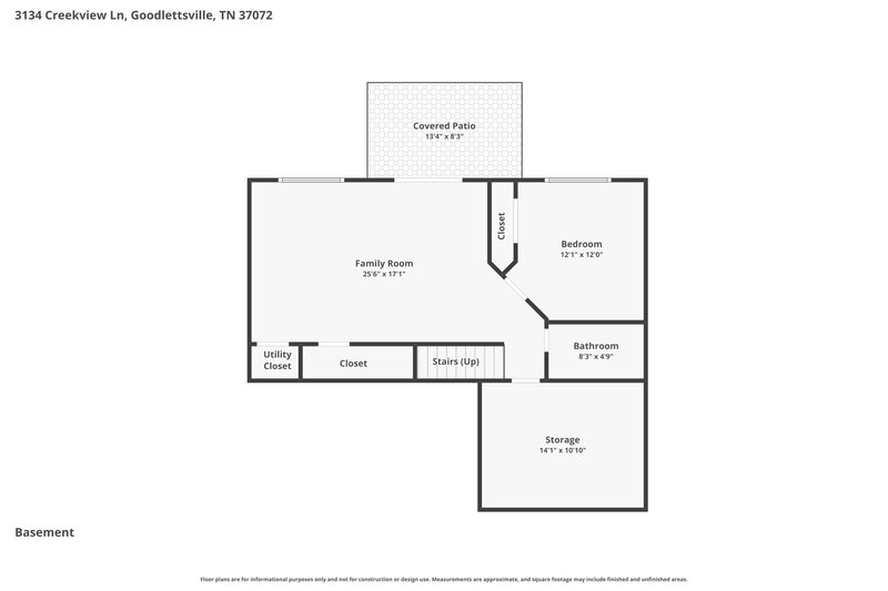2,535/Mo, 3134 Creekview Ln Goodlettsville, TN 37072 Floor Plan View