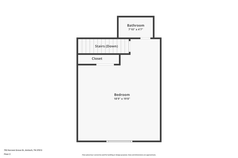 2,450/Mo, 792 Harvest Grove Dr Antioch, TN 37013 Floorplan View 2