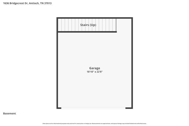 2,395/Mo, 1636 Bridgecrest Dr Antioch, TN 37013 Floor Plan View 3