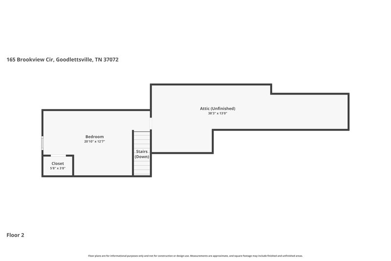 2,595/Mo, 165 Brookview Cir Goodlettsville, TN 37072 Floor Plan View 3