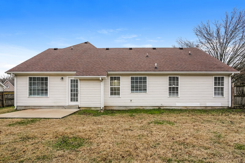 1,995/Mo, 7036 Hickory Pass Ln Antioch, TN 37013 Rear View