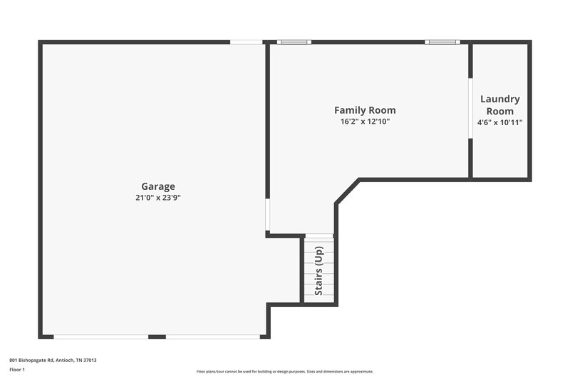 1,830/Mo, 801 Bishopsgate Rd Antioch, TN 37013 Floor Plan View