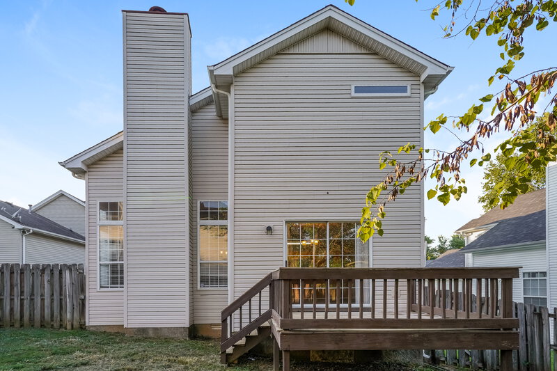 1,925/Mo, 3104 Chambley Ct Hermitage, TN 37076 Rear View
