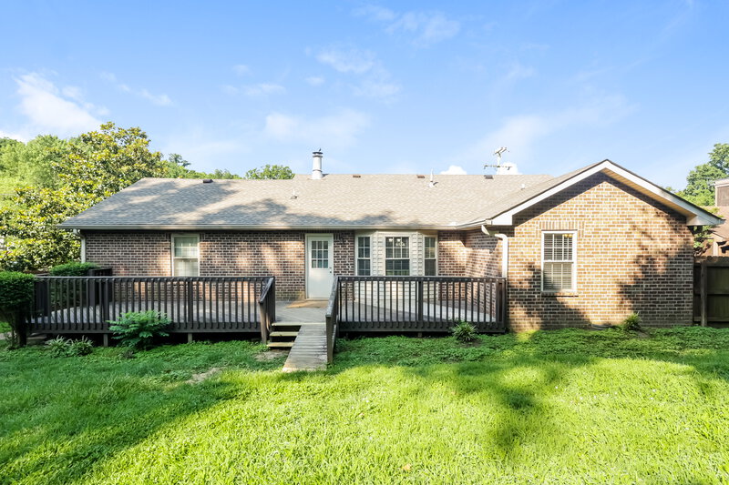 2,265/Mo, 3321 Quail Run Ct Nashville, TN 37214 Rear View
