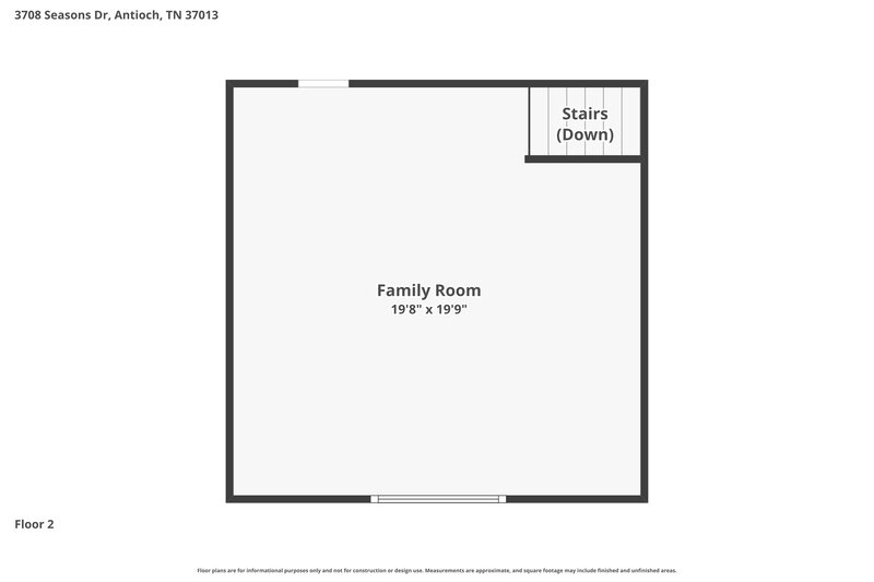 0/Mo, 3708 Seasons Dr Antioch, TN 37013 Floor Plan View 3