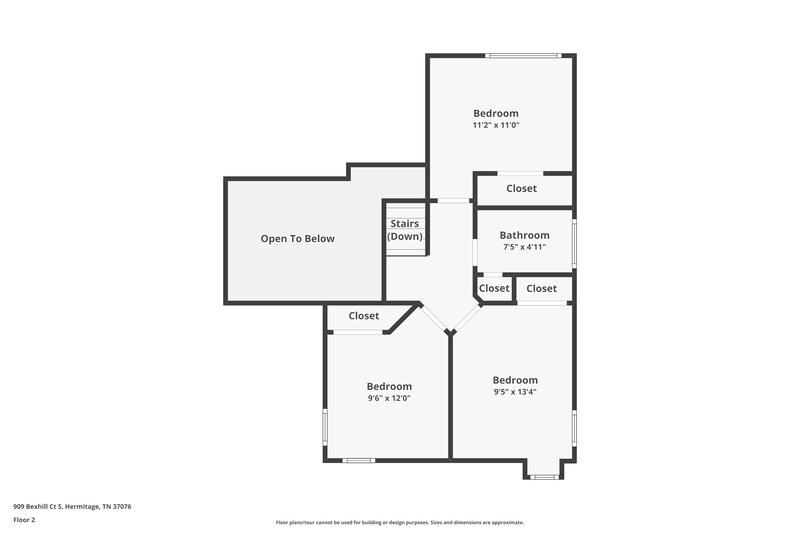 2,525/Mo, 909 Bexhill Ct S Hermitage, TN 37076 Floor Plan View 2