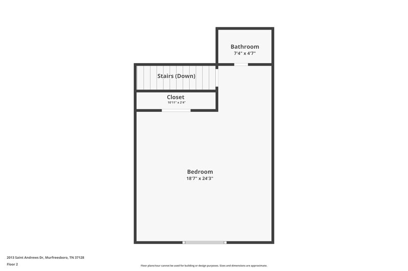 2,120/Mo, 2013 Saint Andrews Dr Murfreesboro, TN 37128 Floor Plan View 2