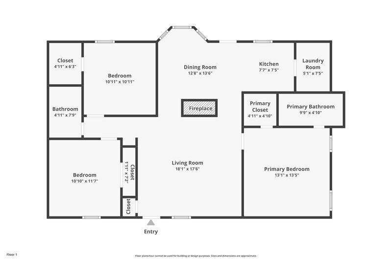 2,005/Mo, 304 Rocky Top Ct Antioch, TN 37013 Floor Plan View