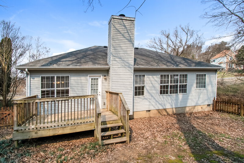2,200/Mo, 1321 Georgetown Dr Old Hickory, TN 37138 Rear View