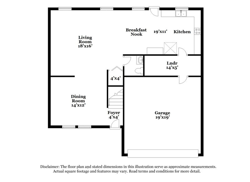 2,230/Mo, 5516 Dory Dr Antioch, TN 37013 Floor Plan View