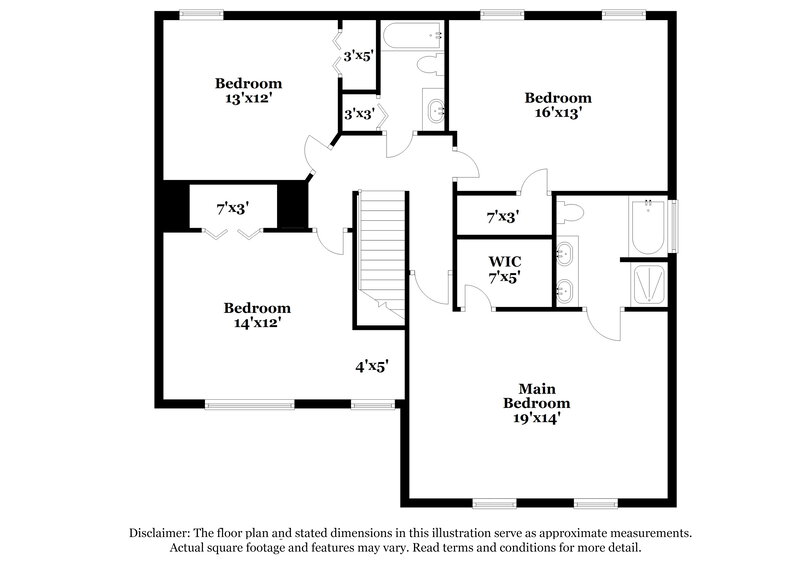 2,230/Mo, 5516 Dory Dr Antioch, TN 37013 Floor Plan View 2