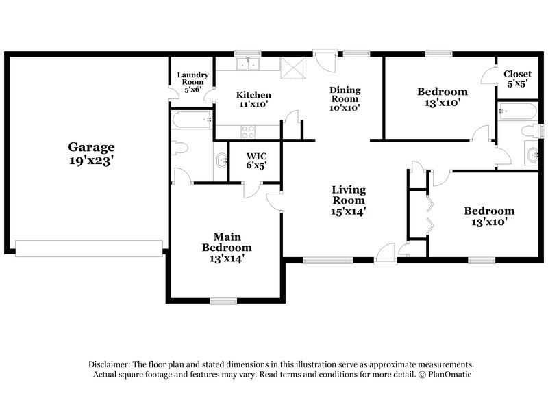 2,100/Mo, 9016 Mutual Dr Smyrna, TN 37167 Floor Plan View