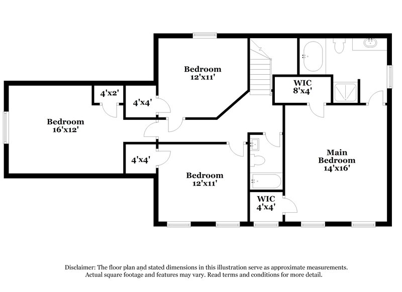 2,260/Mo, 210 Saint Lukes Ln Smyrna, TN 37167 Floor Plan View 2