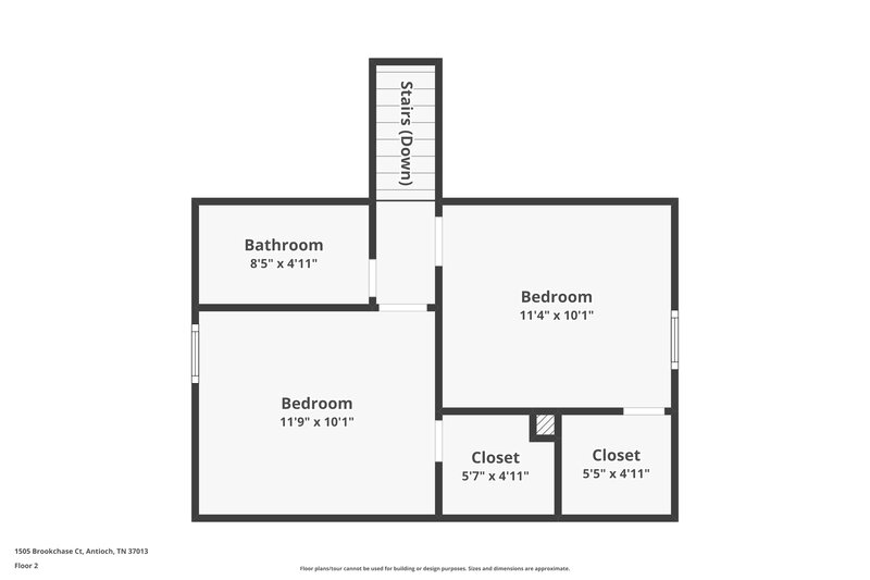 1,650/Mo, 1505 Brookchase Ct Antioch, TN 37013 Floor Plan View 2