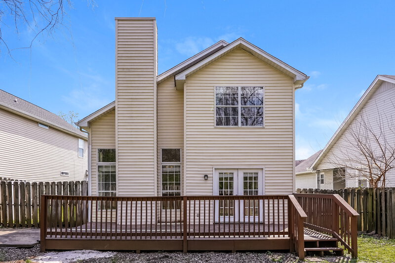 2,265/Mo, 1052 Mulberry Way Nashville, TN 37207 Rear View