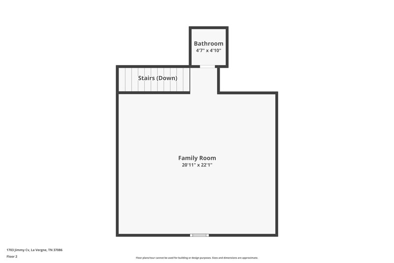 2,040/Mo, 1703 Jimmy Cv La Vergne, TN 37086 Floor Plan View 2