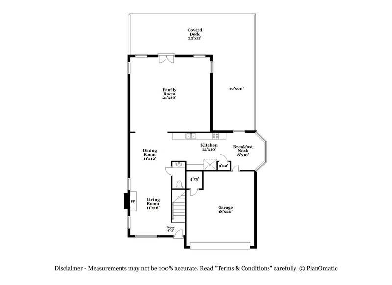 2,900/Mo, 2832 Rader Ridge Ct Antioch, TN 37013 Floor Plan View 2