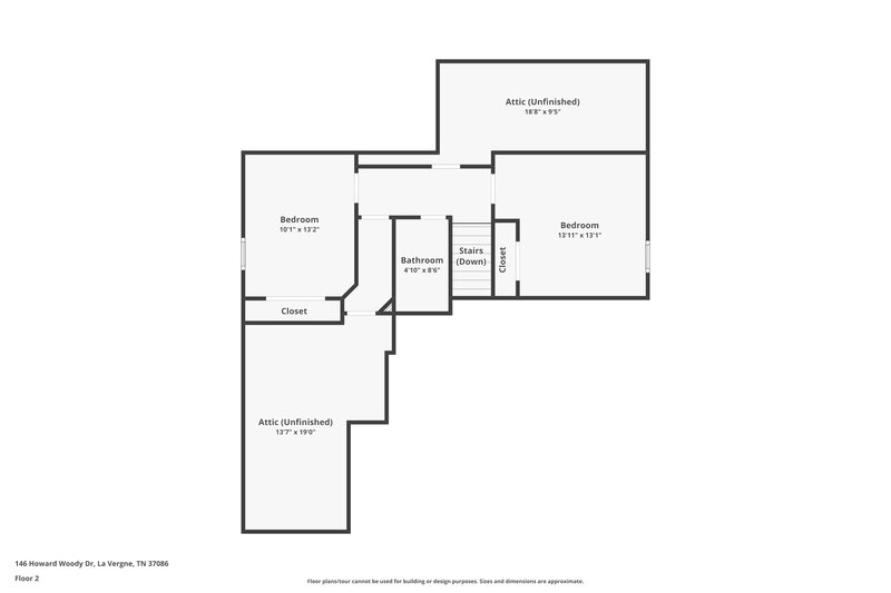 1,860/Mo, 146 Howard Woody Dr La Vergne, TN 37086 Floor Plan View 2